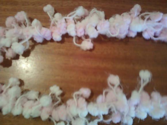 Cachecol Pom Pom
