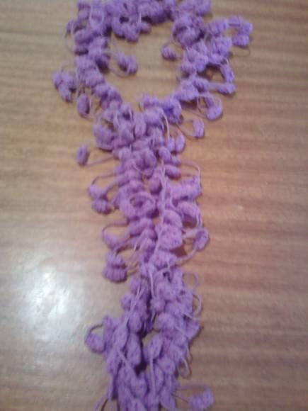 Cachecol Roxo Poá