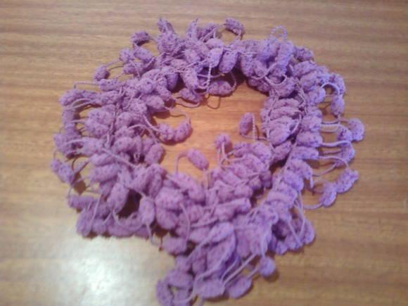 Cachecol Roxo Poá