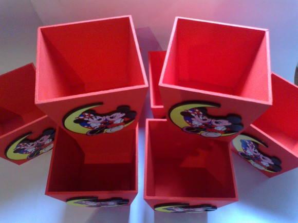 Cachepô Minnie e Mickey