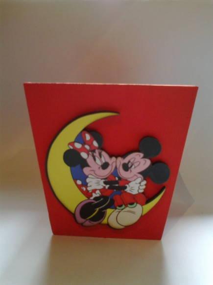 Cachepô Minnie e Mickey