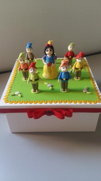 Caixa Cenário Branca de Neve