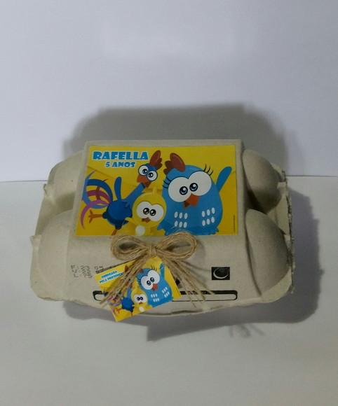 Caixa de Ovos Galinha Pintadinha