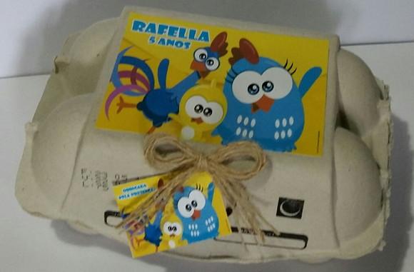 Caixa de Ovos Galinha Pintadinha