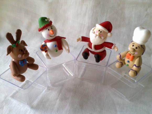 Caixinha Acrílica Decorada com Biscuit