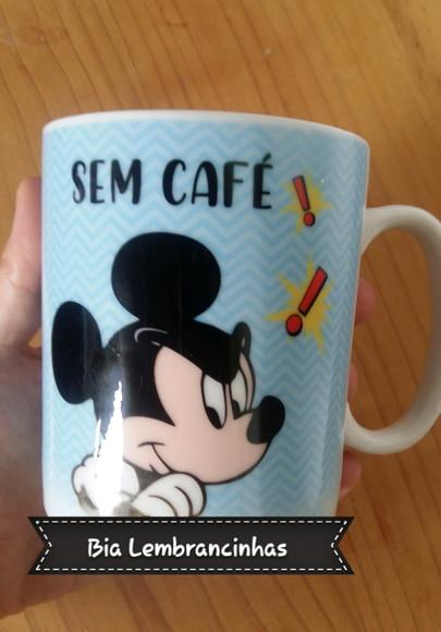 Caneca de Porcelana Mickey Mouse