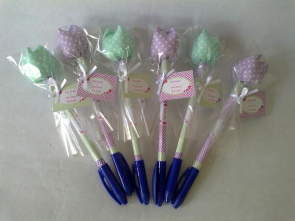 Caneta Tulipa Personalizada - Promoção