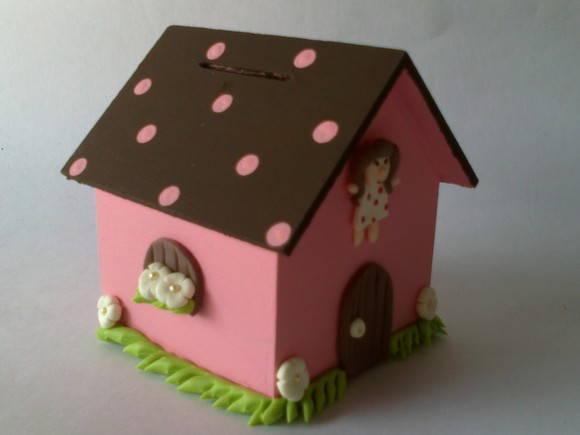 Casa Cofre - Tema Boneca de Pano