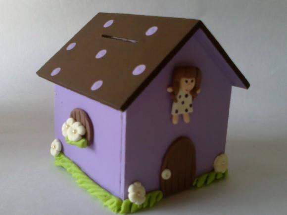 Casa Cofre - Tema Boneca de Pano