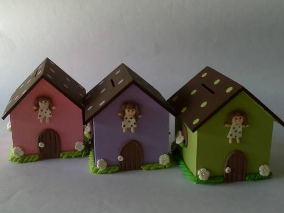 Casa Cofre - Tema Boneca de Pano