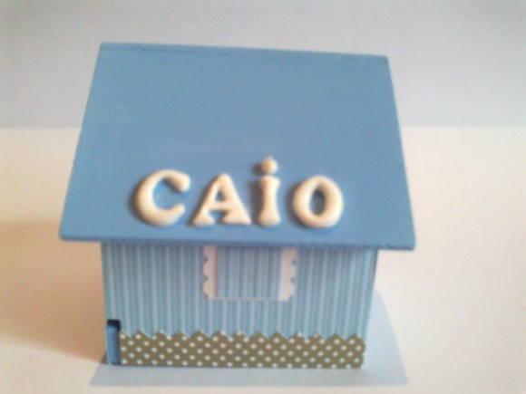 Casa Cofre de mdf