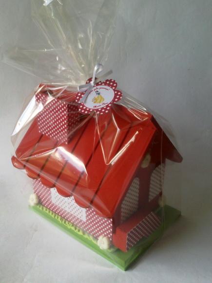 Casa Cofre Em Mdf