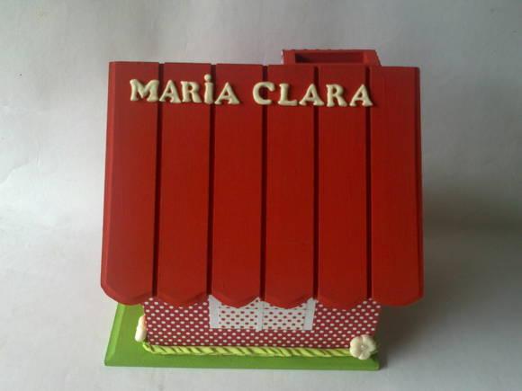 Casa Cofre Em Mdf