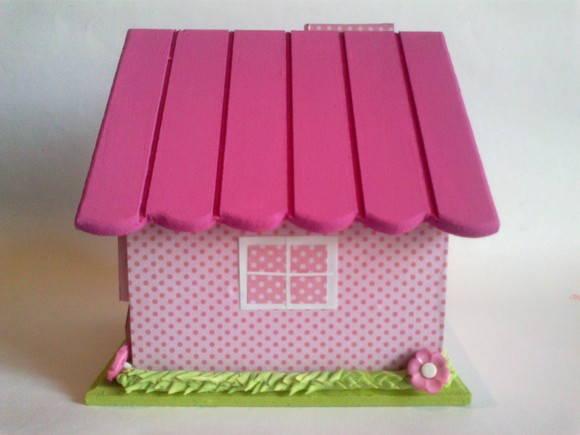 Casa Cofre Em Mdf Promoção