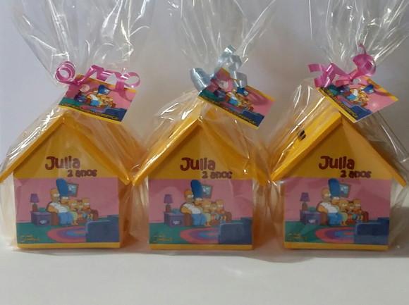 Casa Cofre Família Simpsons