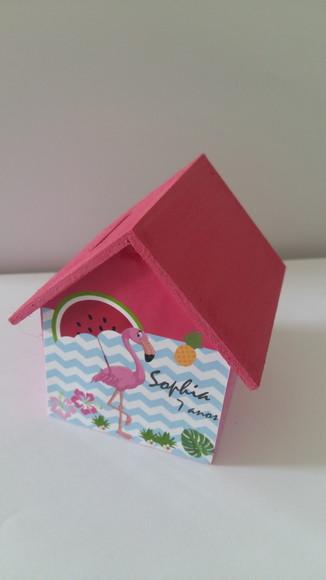 Casa Cofre Flamingo