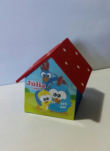 Casa Cofre Galinha Pintadinha