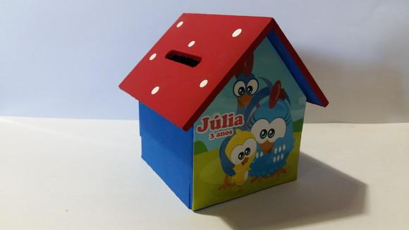 Casa Cofre Galinha Pintadinha