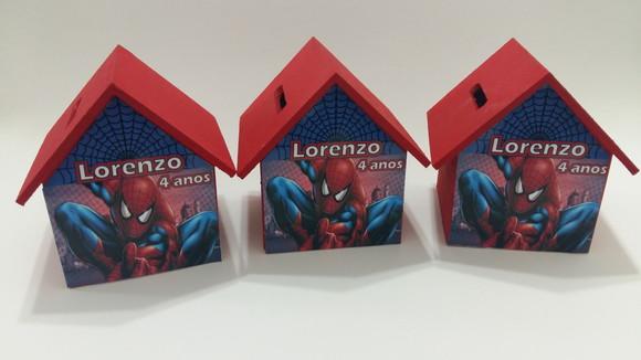 Casa Cofre Homem Aranha