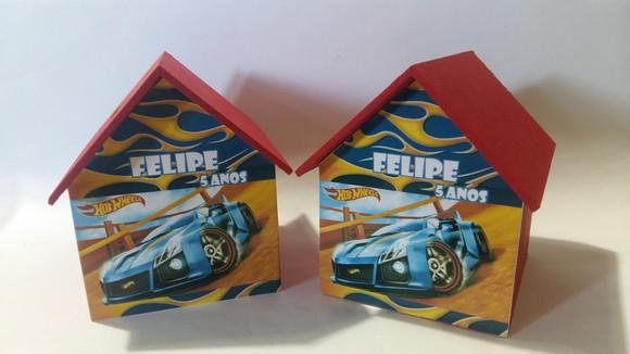 Casa Cofre Hot Wheels