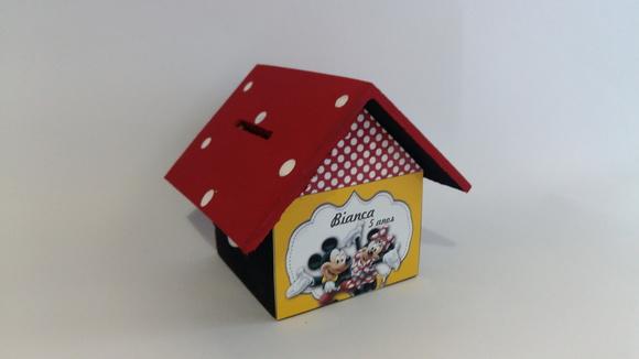 Casa Cofre Mickey & Minnie
