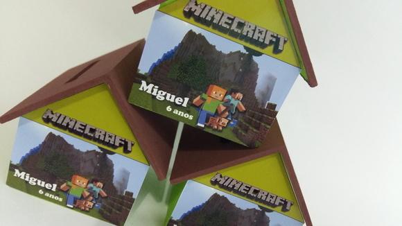 Casa Cofre Minecraft