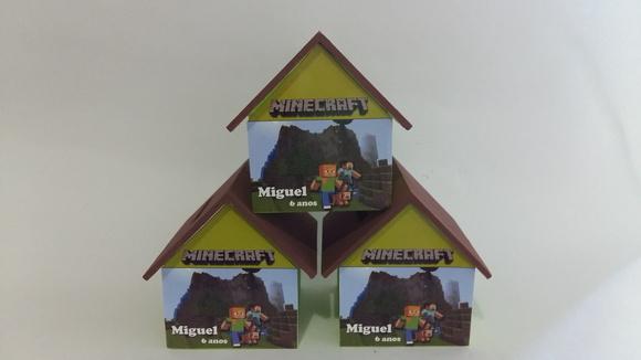 Casa Cofre Minecraft