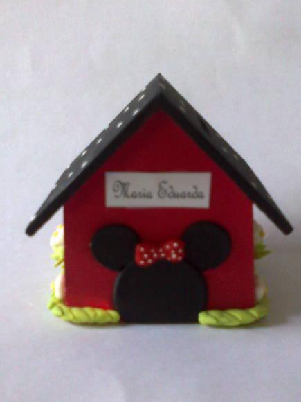 Casa Cofre Minnie - Modelo 2