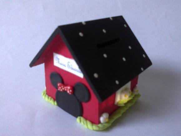 Casa Cofre Minnie - Modelo 2