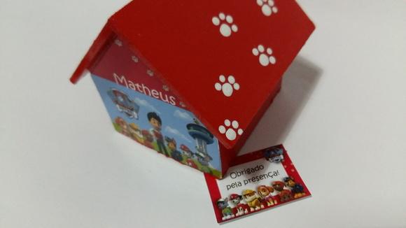 Casa Cofre Patrulha Canina