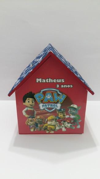 Casa Cofre Patrulha Canina G - Produto Esgotado