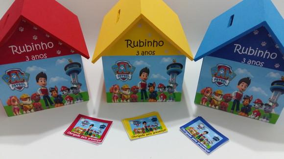 Casa Cofre Patrulha Canina G - Promoção