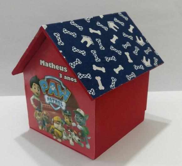 Casa Cofre Patrulha Canina G - Produto Esgotado