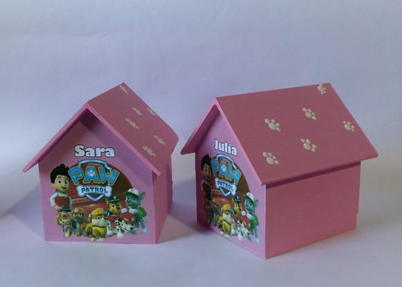 Casa Cofre Patrulha Canina G Menina