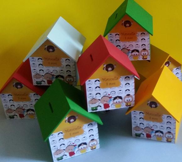 Casa Cofre Personagens