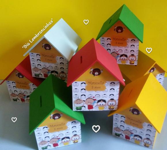 Casa Cofre Personagens
