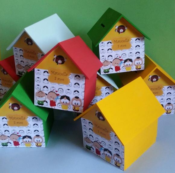 Casa Cofre Personagens