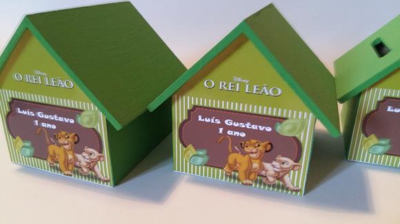 Casa Cofre Rei Leão