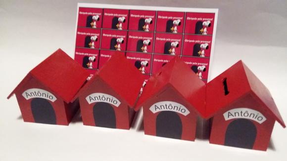 Casa Cofre Snoopy Iii