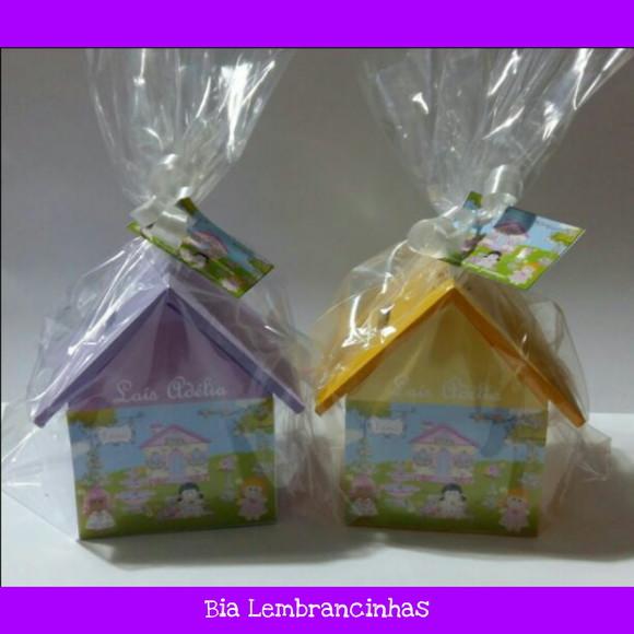 Casa Cofre Tema Casinha de Boneca