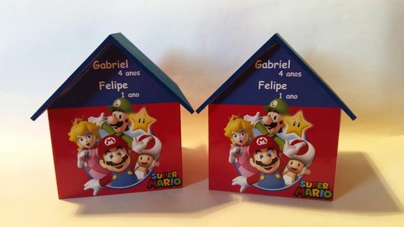 Casa Cofre Super Mário Bros G