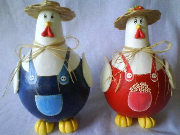 Casal de Galinhas