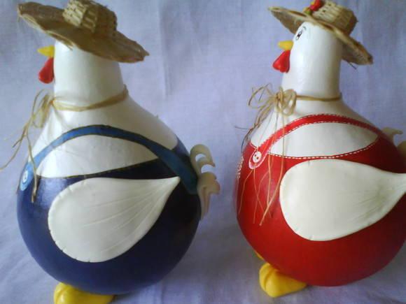 Casal de Galinhas