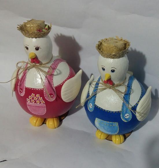 Casal de Galinhas de Cabaça