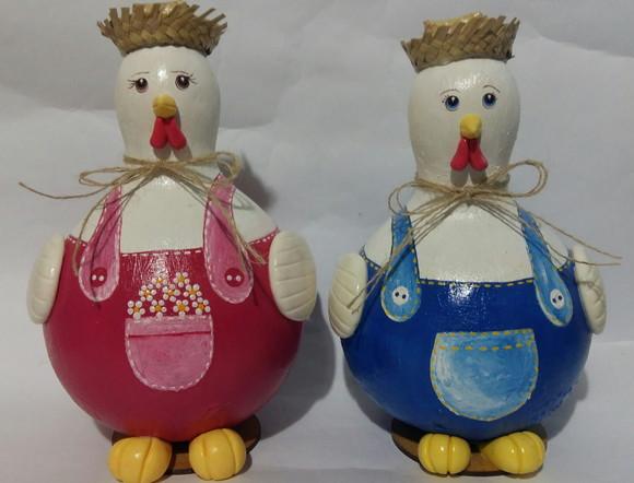 Casal de Galinhas de Cabaça