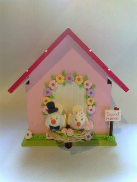 Casinha  Urna para Casamento