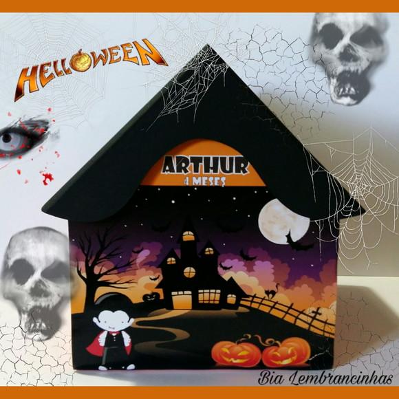 Centro de Mesa - Porta Guloseimas Helloween