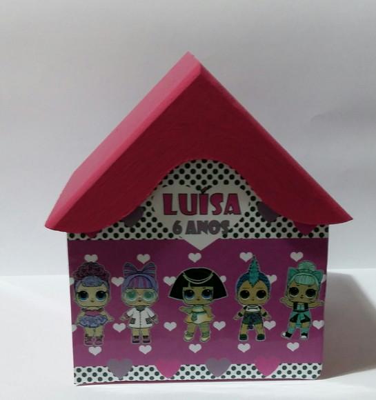 Centro de Mesa Casa Lol Surprise - Promoçãoooo !!!!!!!!!!!