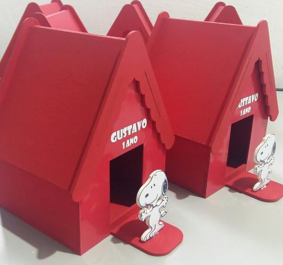 Centro de Mesa Chalé do Snoopy
