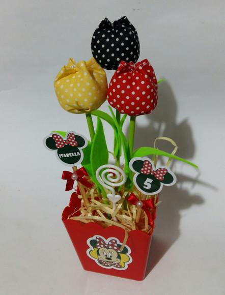 Centro de Mesa da Minnie *